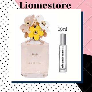 Nước hoa chính hãng daisy eau so fresh edt chiết 5ml/10ml/20ml