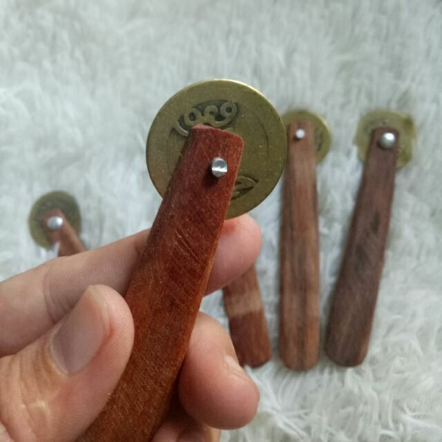 Đồ cạo gió cán gỗ , inox