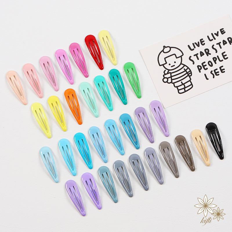 【Kifli】Kẹp Tóc Màu Sắc Ngọt Ngào Phong Cách Nhật Hàn Cho Nữ（quà tặng ngày thiếu nhi）