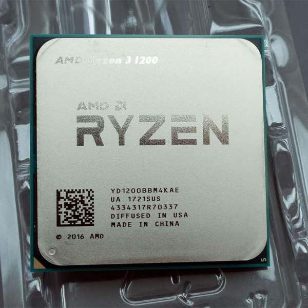 Bộ vi xử lý CPU AMD RYZEN 3 1200 4C/4T 3.1Ghz (TURBO 3.4Ghz) - cpu amd ryzen 3 1200 cũ