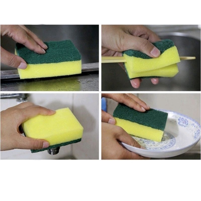 Miếng rửa bát kiêm cọ xoong
