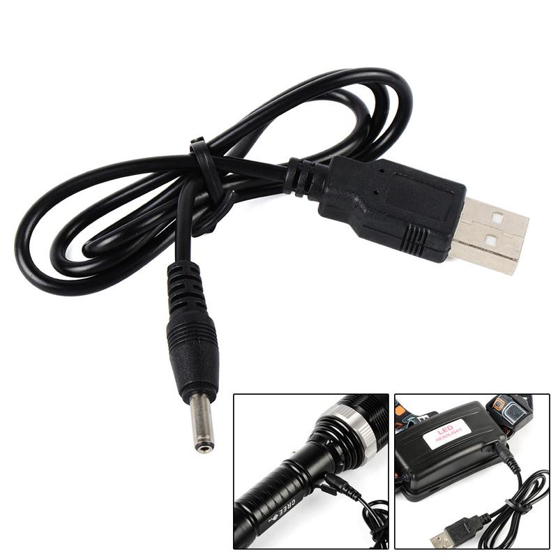 Dây cáp sạc USB tiện dụng cho đèn pin LED 
