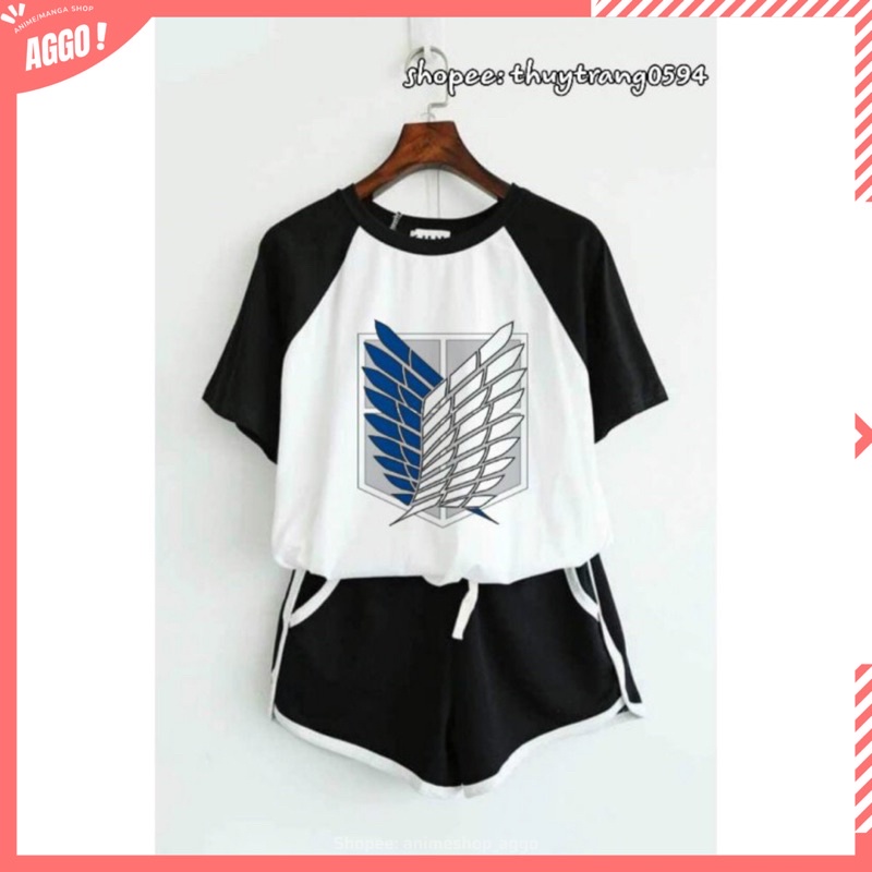 Set Áo Quần Anime Attack On Titan