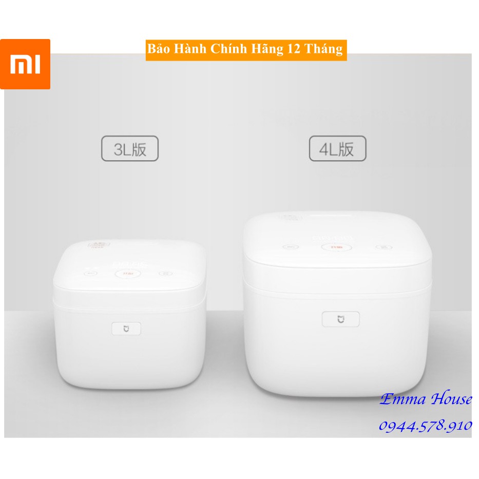 Nồi Cơm Điện Xiaomi Cao Tần 3L|4L IH RICE COOKER - Hàng Chính Hãng, Bảo hành 06 tháng