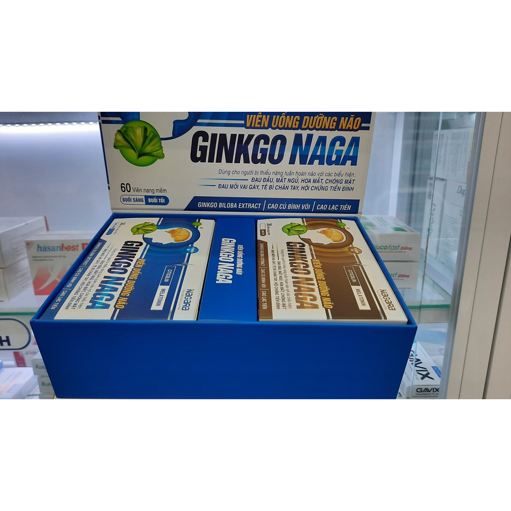 Hoạt huyết dưỡng não, giúp ngủ ngon, bổ não, Hồng sâm NAGA