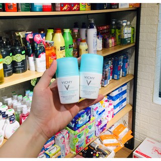 LĂN KHỬ MÙI VICHY PHÁP 50ML CÁC MÀU