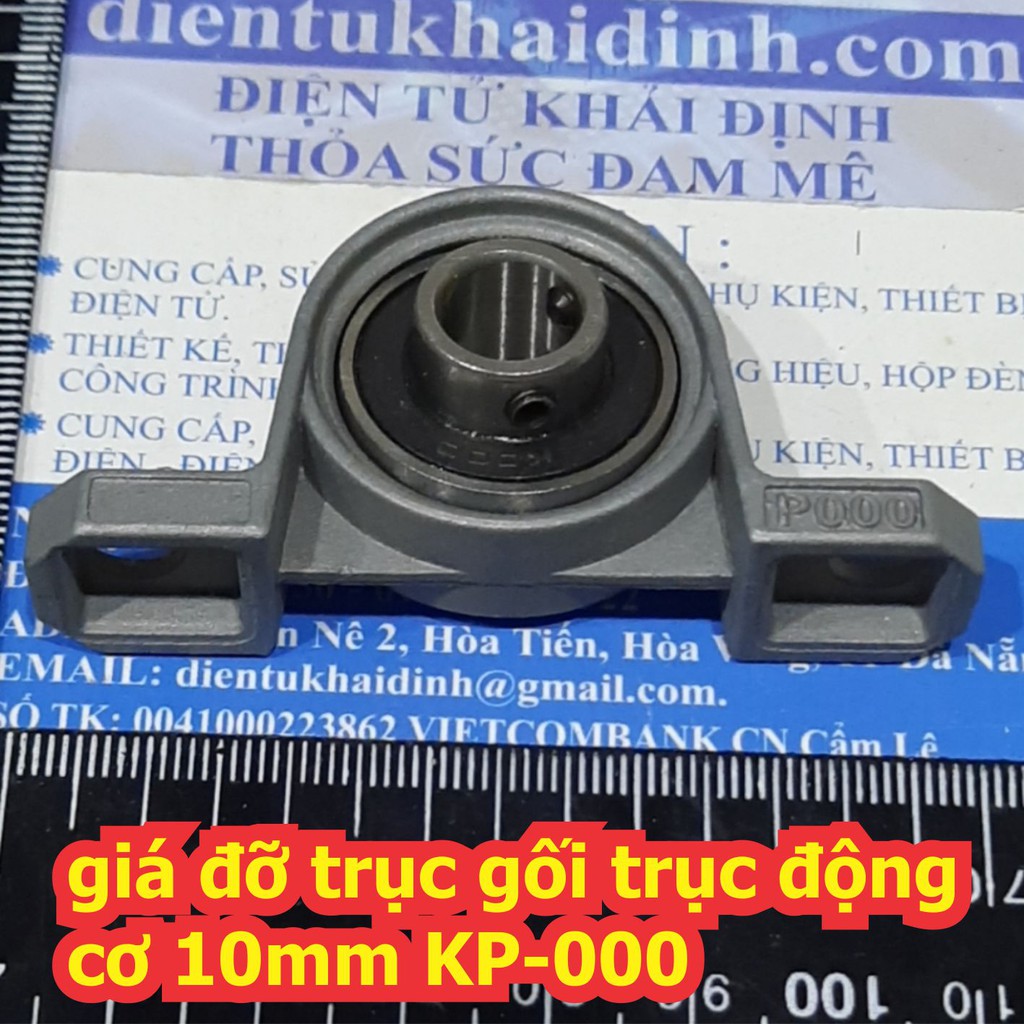 giá đỡ trục gối trục động cơ 10mm KP-000 (máy in 3D) loại treo kde6864