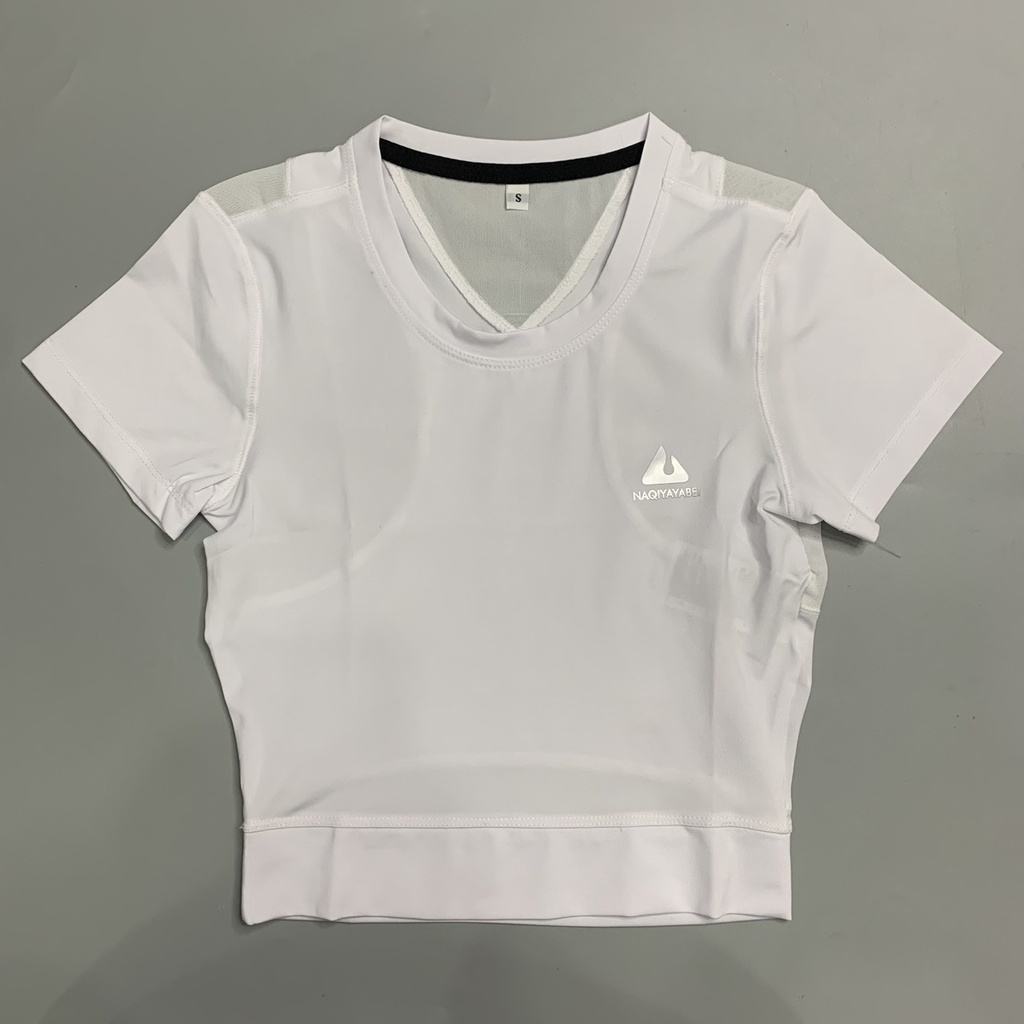 Áo Croptop Tập Gym Yoga Nữ Phối Lưới Lưng TG Chất Thun Lạnh Mát