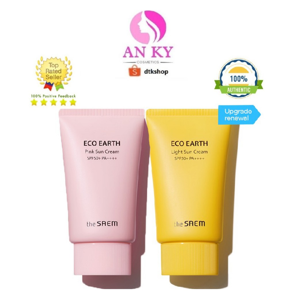 Kem Chống Nắng The Saem Eco Earth Power Sun Cream