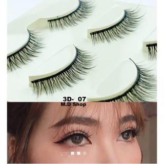 Mi Chồn 3D 3 cặp cao cấp siêu mềm Full HỘP