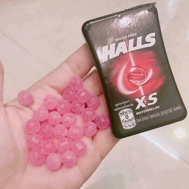 Kẹo ngậm cai nghiện thuốc lá Sugar Free Halls