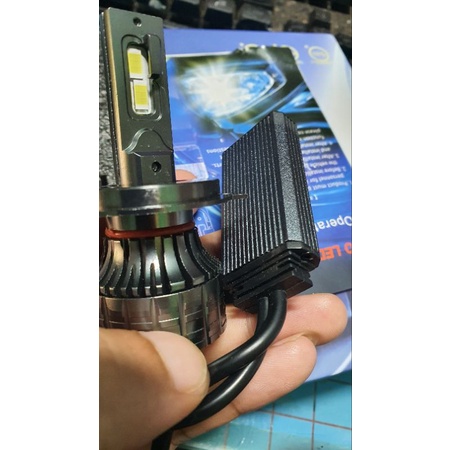 Đèn pha led xe máy ô tô siêu sáng công suất thực 55w chip csp 3570