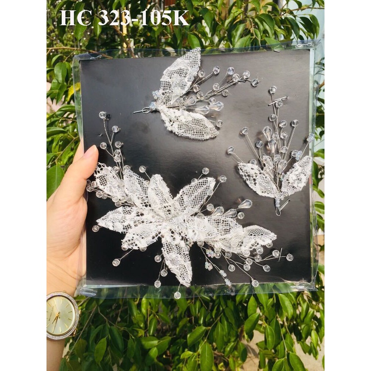 Trâm cài tóc thời trang sang trọng cho cô dâu