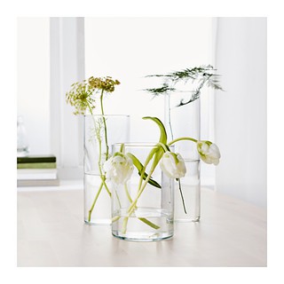 Lọ hoa Ikea Cylinder - 3 cái