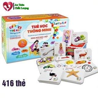 Flashcard Bộ Thẻ Học Thông Minh 16 Chủ Đề Tiếng Anh Tiếng Việt Cho Bé DRP0000134