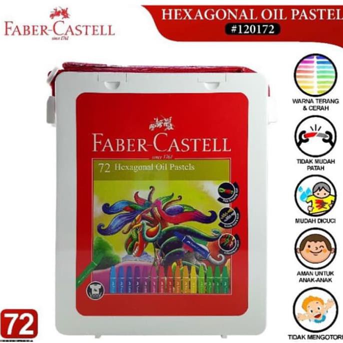 (Hàng Mới Về) Bút Chì Faber Castell Contents 72 Màu