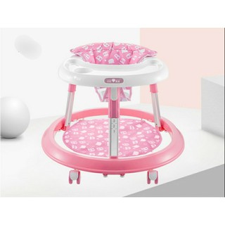 Xe tập đi tròn cao cấp điều chỉnh cao cấp BLB Baby  6188 có lót chân