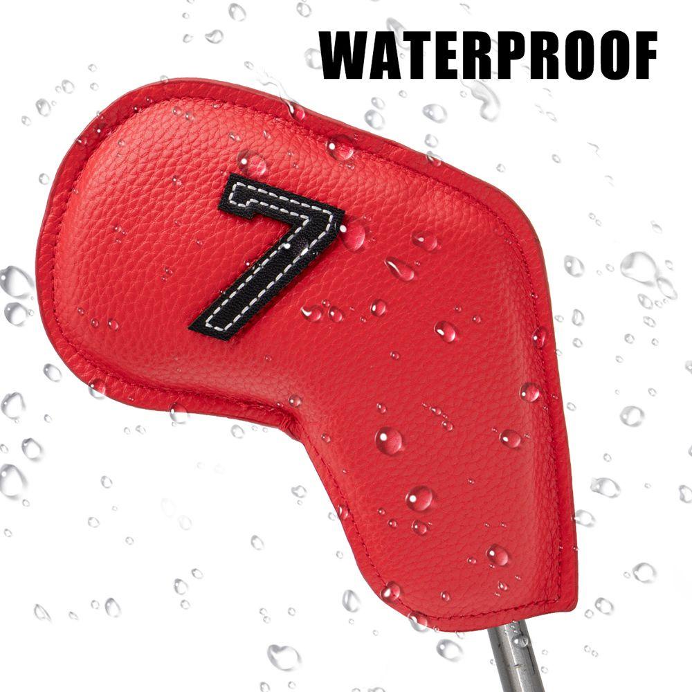 JONYE Bộ 10 Vỏ Bọc Đầu Gậy Đánh Golf 4-9 ASPX
