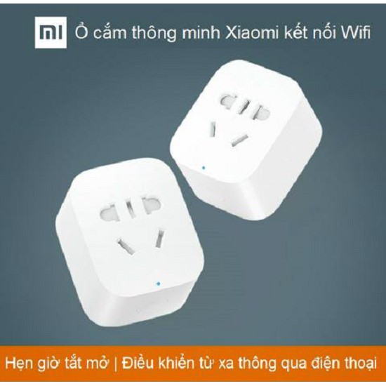 Ổ Cắm Wifi Thông Minh Xiaomi Kết Nối Wifi