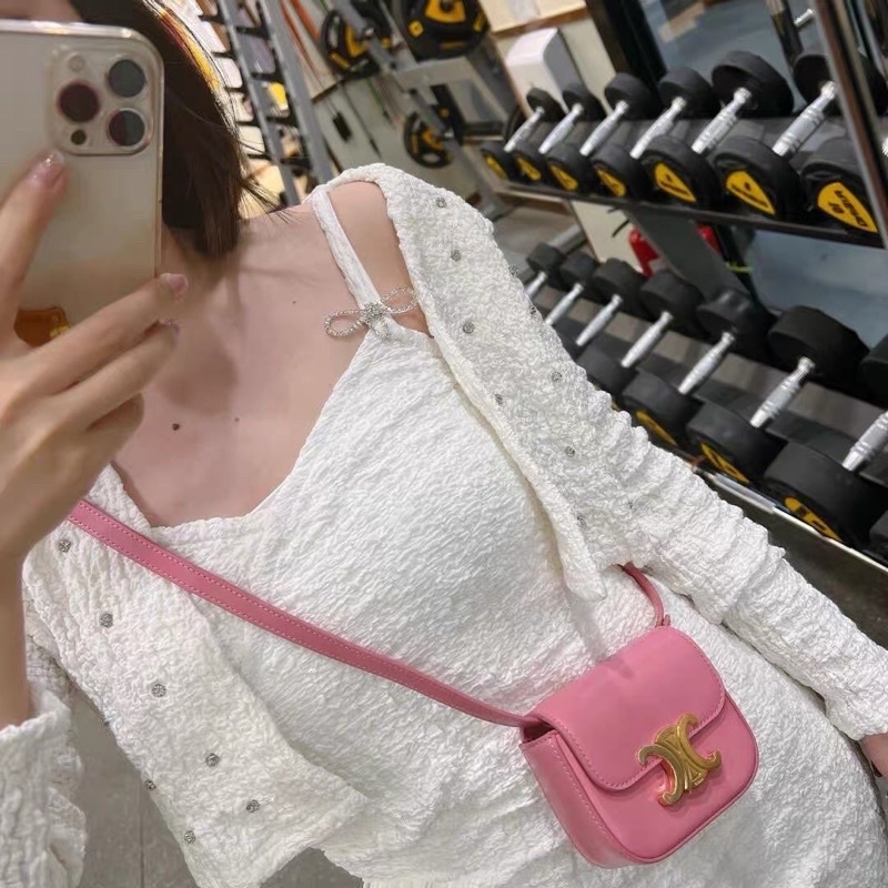 Túi đeo chéo mini thời trang Hàn Quốc bản 12cm mini Jolie