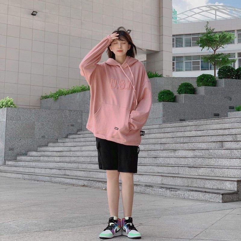 Áo Hoodie Nỉ Nư Unisex Siêu DàyFreeshipÁo Nỉ Có Mũ Form Rộng Unisex