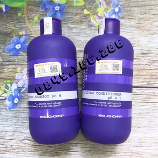 DẦU GỘI TÍM ELGON - DẦU GỘI KHỬ VÀNG Dành Cho Tóc Tẩy Không Bị Ngả Vàng