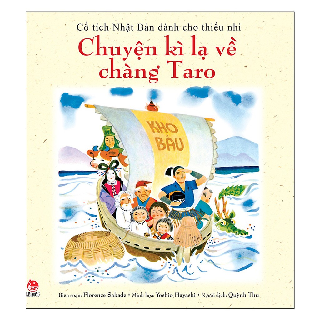 Sách - Cổ Tích Nhật Bản Dành Cho Thiếu Nhi: Chuyện Kì Lạ Về Chàng Taro - NXB Kim Đồng