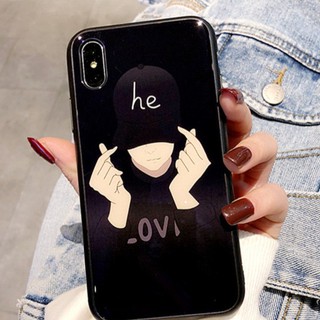 Ốp Lưng Kính Cường Lực She he - A117