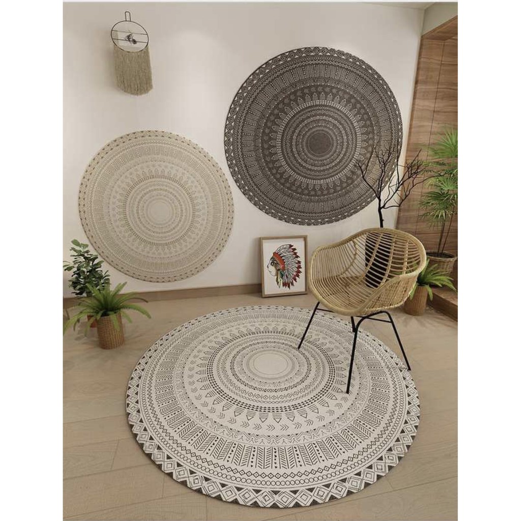 Thảm trải sàn, thảm tròn