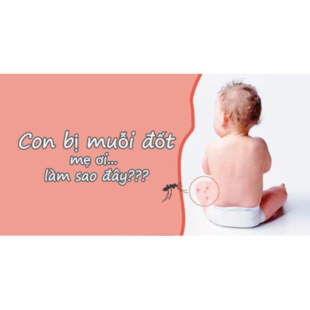 Mosvidick. Lăn bôi muỗi đốt côn trùng cắn giảm sưng đỏ mẩn ngứa làm mát dịu giảm thâm sẹo 10ml