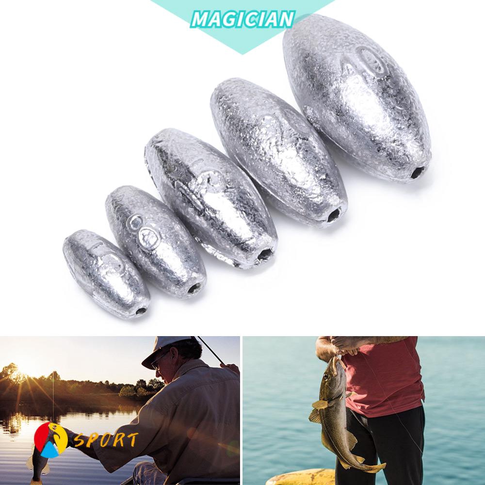 Set 5 Chì Câu Cá Trọng Lượng 3g/5g/8g/10g/15g/20g/30g/40g