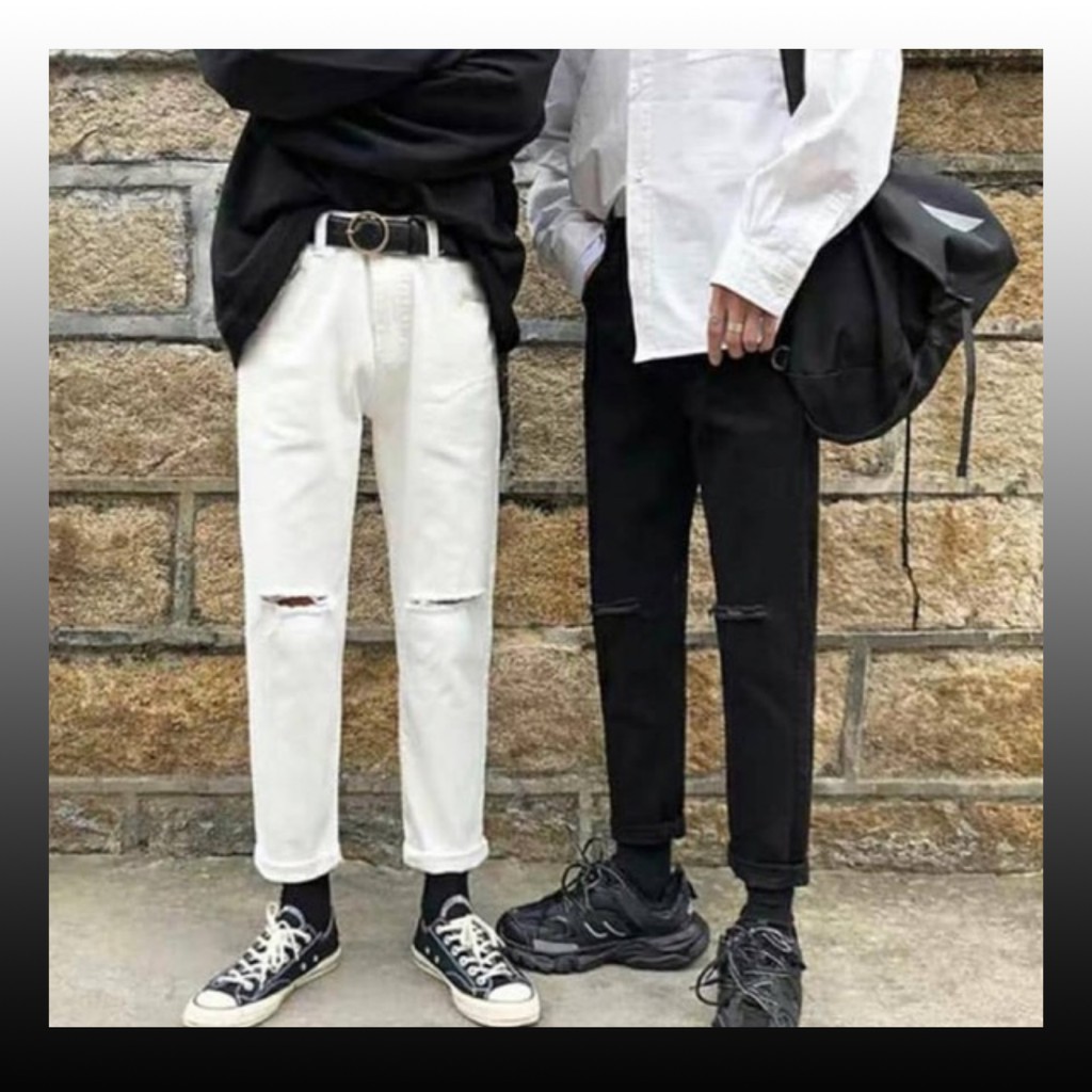 [Mã SKAMAP6 giảm 8% TỐI ĐA 50K đơn250K] Quần Baggy 001 rách - UNISEX Cao Cấp (giá rẻ) | BigBuy360 - bigbuy360.vn