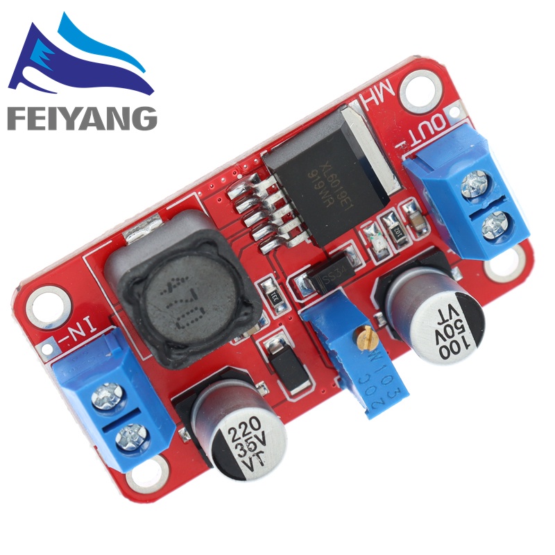 Mô Đun Tăng Áp XL6019 Từ DC Sang DC 3V-35V Sang 5V-40V