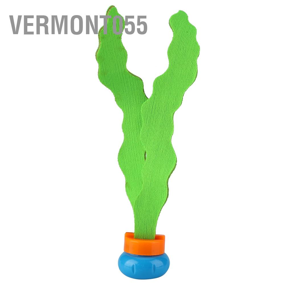 Vermont055 3pcs Children Pool Swimming Diving Seaweed Toys Swim Bath Training Water
