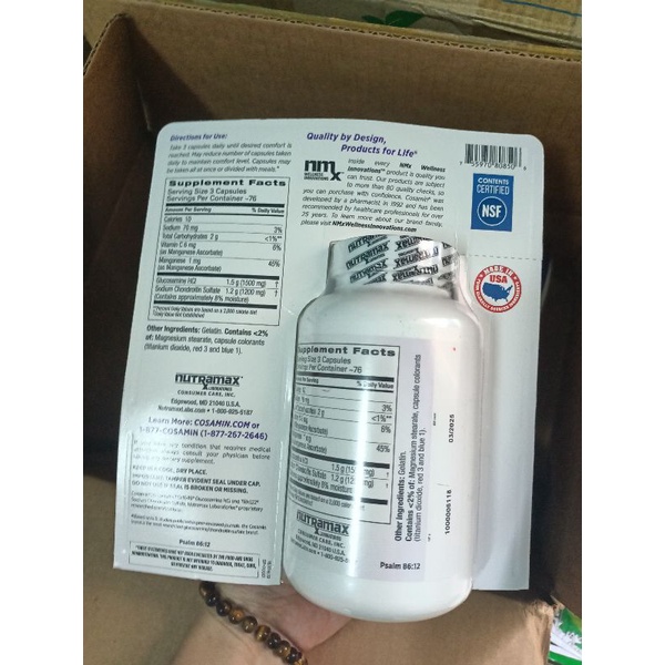 Viên uống bổ sụn khớp COSAMIN DS