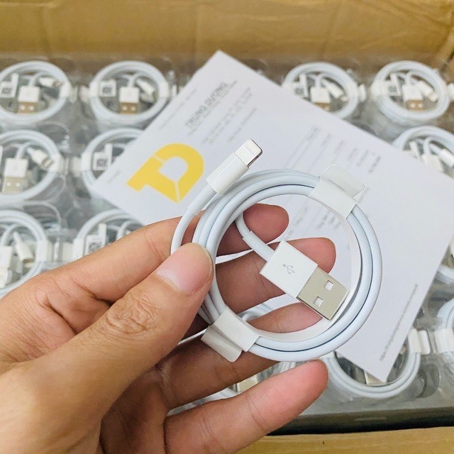 Cáp Sạc Iphone Xịn Chuẩn Bảo Hành 12 Tháng
