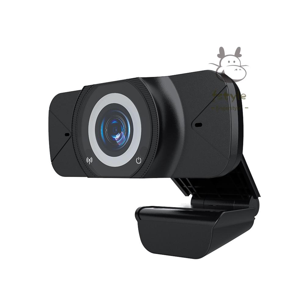 Webcam Góc Rộng Full Hd 1080p Tích Hợp Micro Dùng Để Phát Trực Tuyến Dành Cho Laptop / Máy Tính Để Bàn