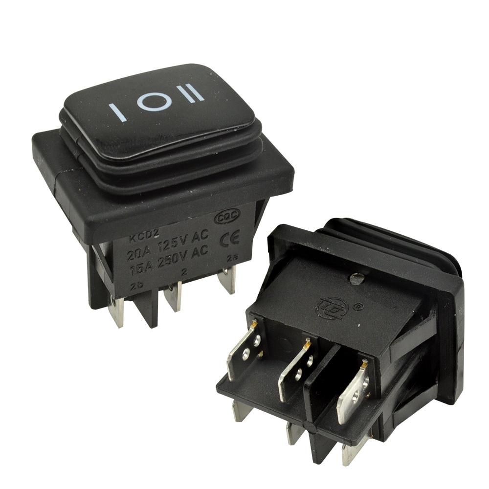 Công Tắc Nút Nhấn 15a / 250v 16a / 250v 3 / 4 / 6 Pin Chống Thấm Nước Có Đèn Led Cho Tàu Thuyền / Xe Hơi