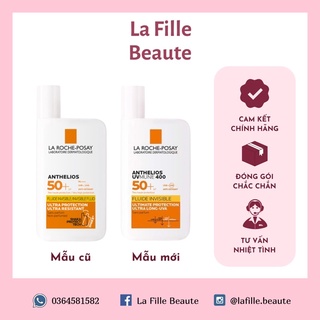 Kem chống nắng dạng sữa La Roche Posay Anthelios Fluid Invisible SPF 50+ (Shaka UV Mune 400)