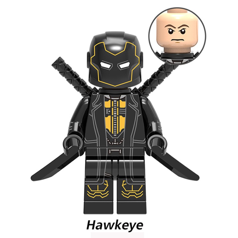 Đồ Chơi Lắp Ráp Mô Hình Nhân Vật Barton Hawkeye