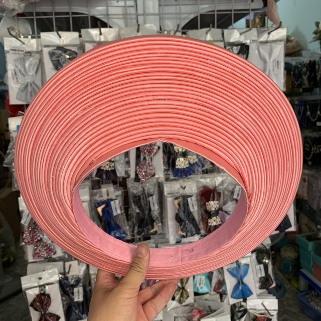 Khăn Đống cô dâu hàng thủ công Sài gòn màu Hồng 25 tầng