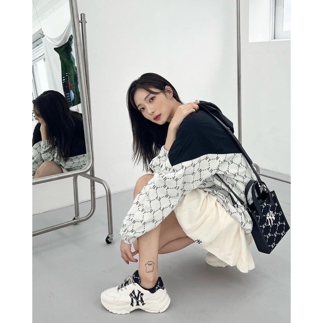 Giày chunky mono heel MLB ss22