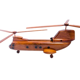 Mô hình trực thăng, trực thăng ch-46 mô hình handmade 100% từ gỗ tự nhiên – mô hình xe 102