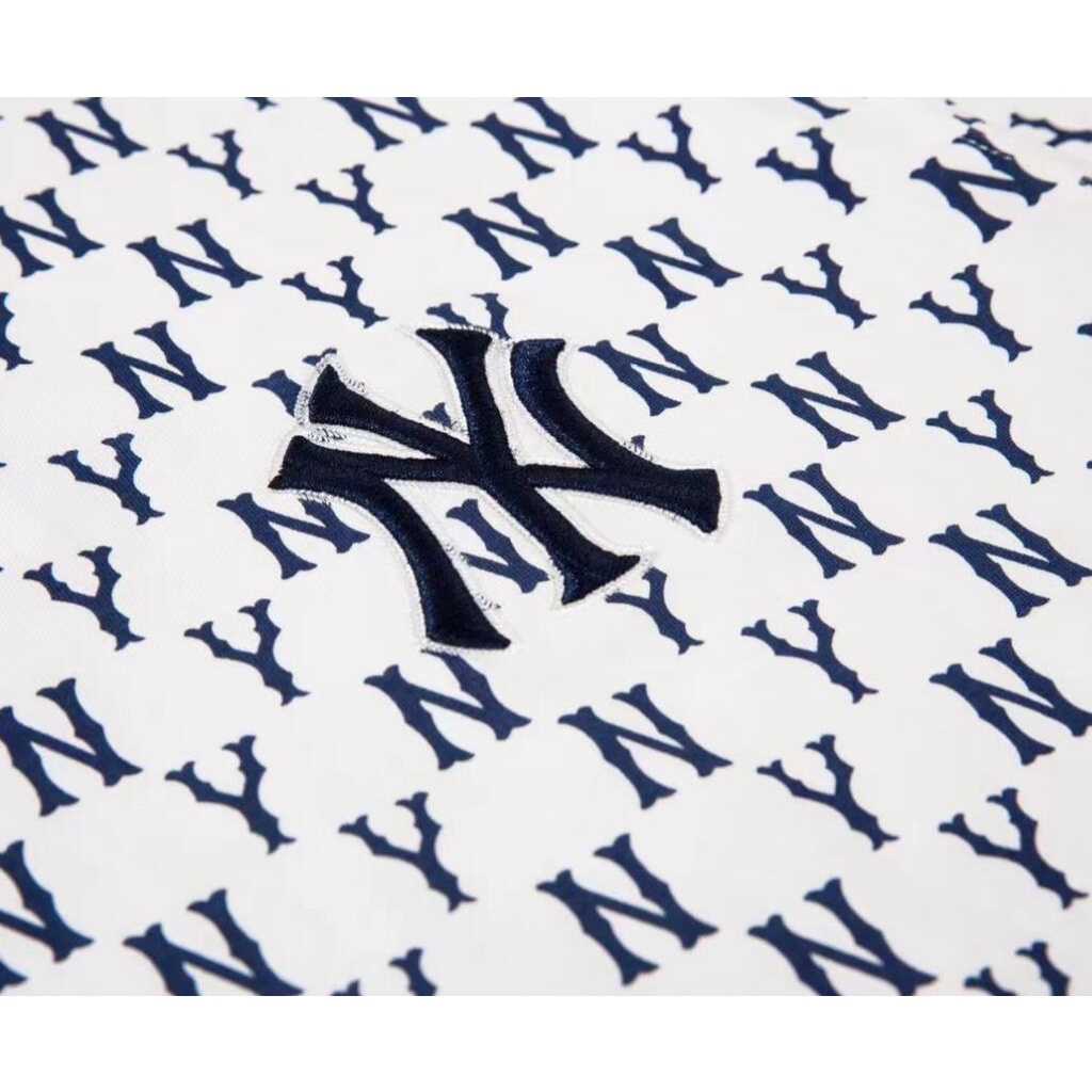 Áo Thun Tay Ngắn Thêu Chữ Thời Trang Cho Cặp Đôi mlb Áo Thun 5#