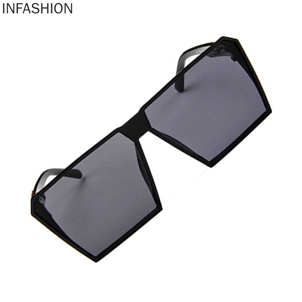 Kính Mát Gọng Vuông Bản To Phong Cách Cổ Điển