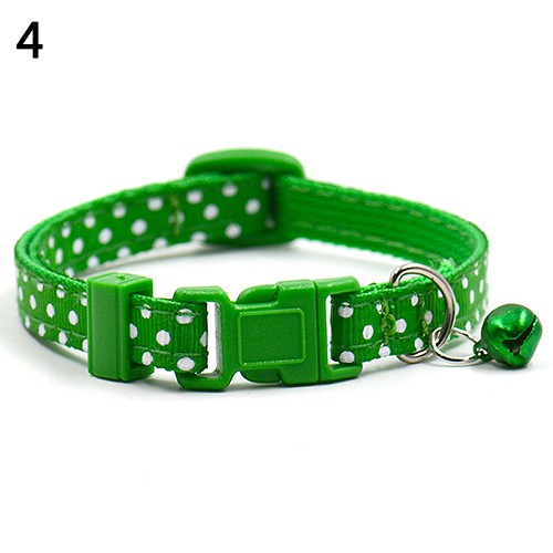 Vòng Cổ Họa Tiết Chấm Bi Cho Thú Cưng