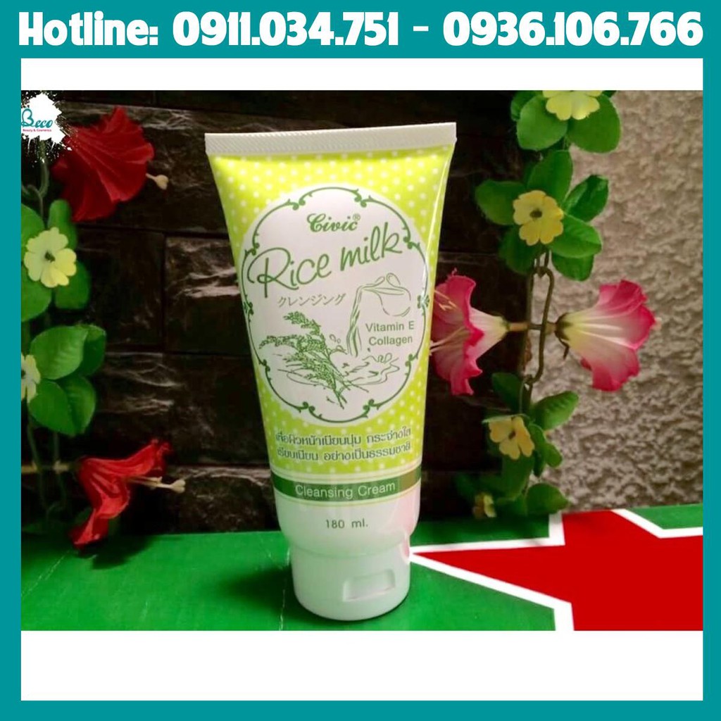 Sữa Rửa Mặt Từ Gạo Civic Thái Lan - Beco Shop Hồ Chí Minh