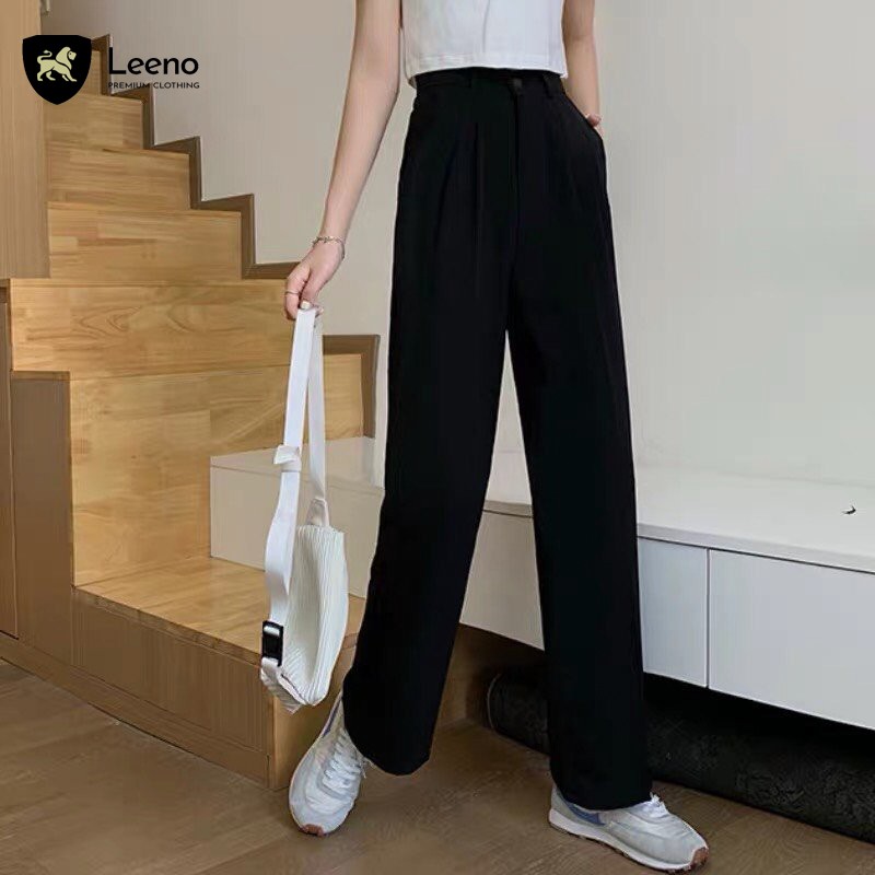 Quần ống rộng suông khoá trước / Quần ống rộng culottes