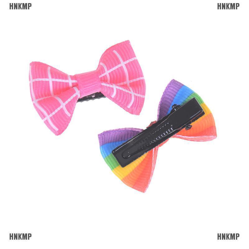 Set 10 kẹp tóc dạng mỏ vịt dễ thương cho bé gái