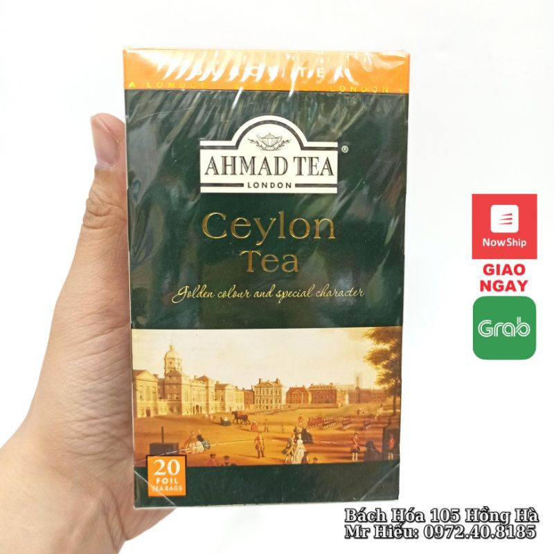 [HSD T9/2023] Trà Ahmad truyền thống Ceylon Tea